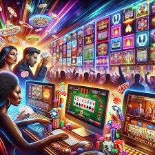 Dashboard multi-kategori onic menampilkan olahraga, kasino, dan slot game